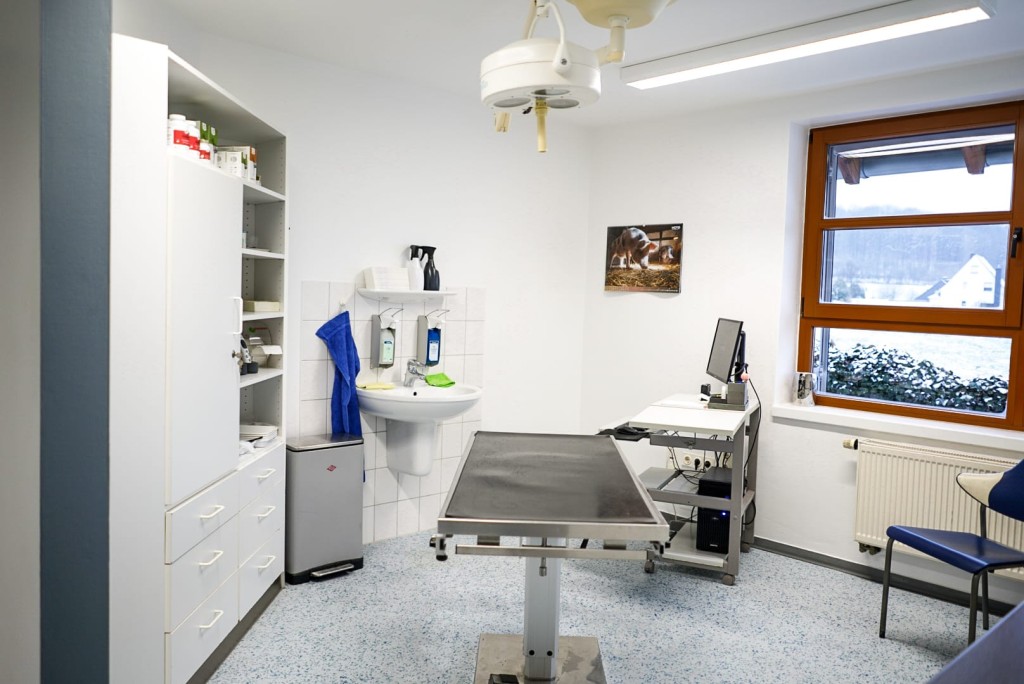 Behandlungsraum der Kleintierpraxis Arnsberg